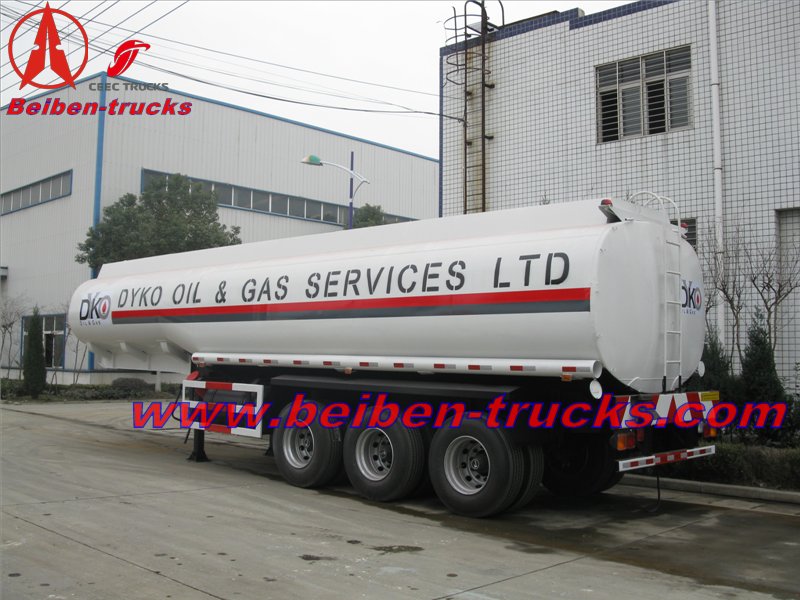 Ethopia customers order 100 units fuel tanker semitrailer