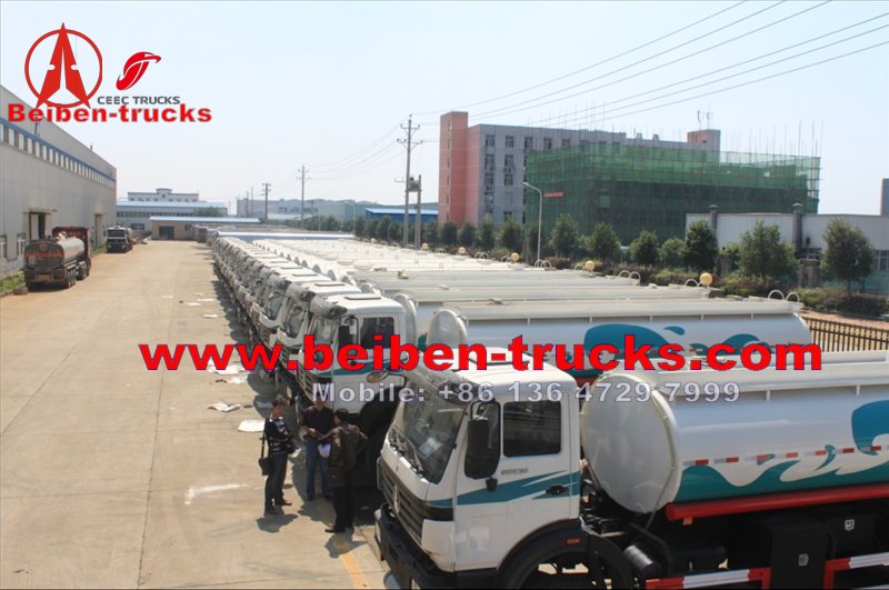 80 units beiben water tanker trucks 