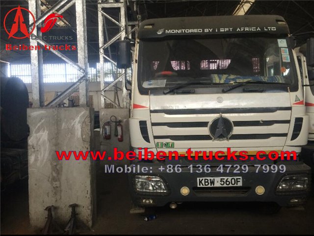  beiben right hand drive 2538 tractor truck for kenya customer 