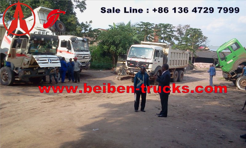 china beiben trucks for congo supplier