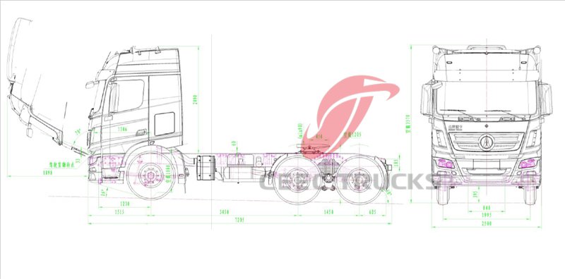 Beiben V3 tractor trucks supplier