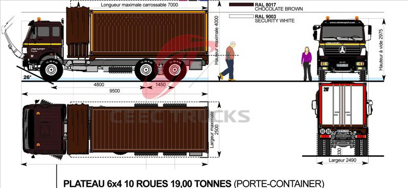 beiben cargo truck 