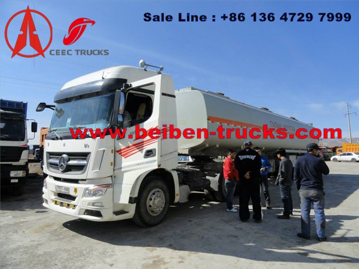 Beiben V3 fuel tanker truck manufacturer from china