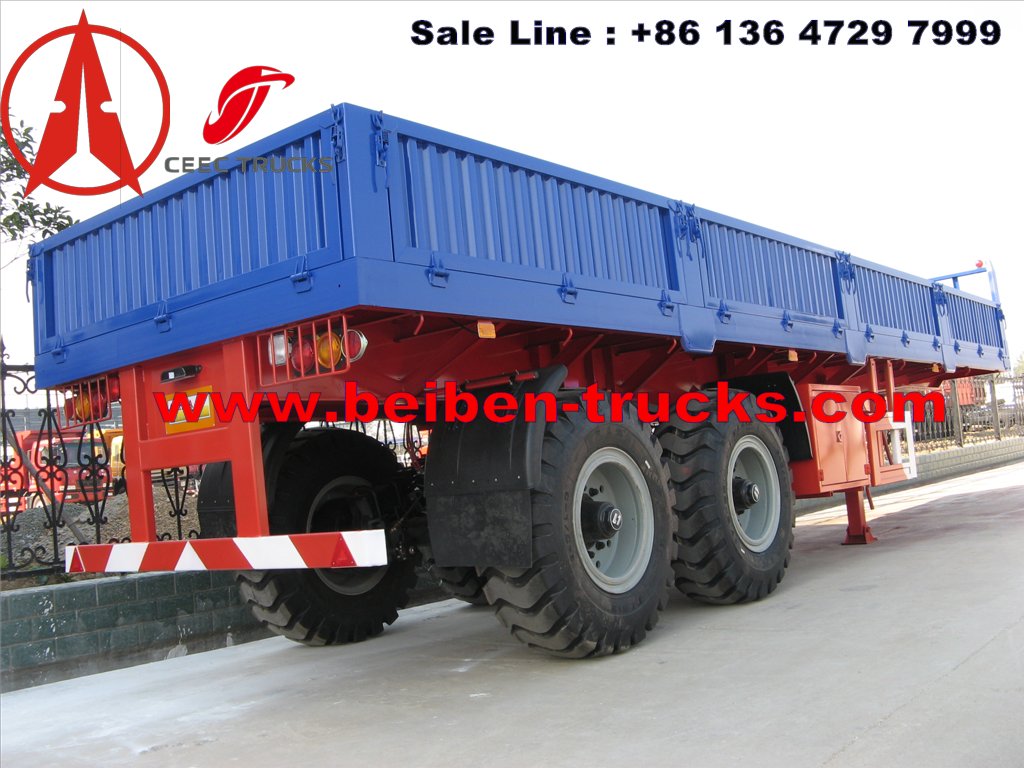 china 2 axle bogie suspension semitrailer manufacturer