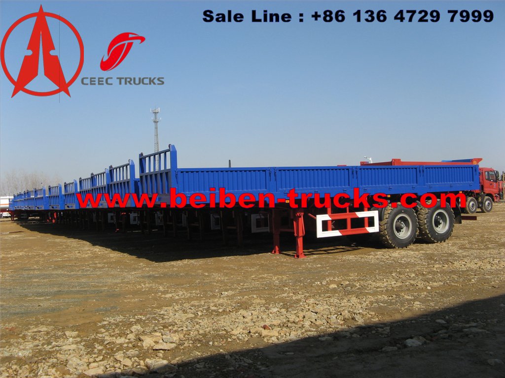 china 2 axle bogie suspension semitrailer manufacturer