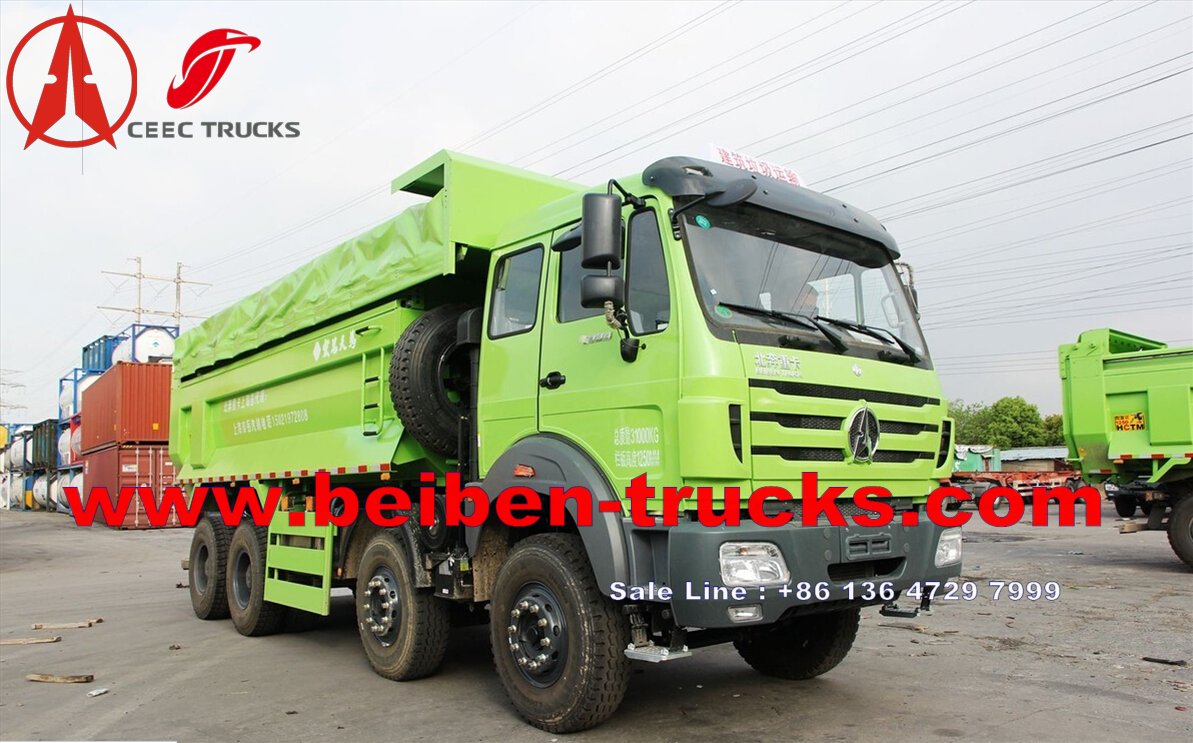 beiben 12 wheeler dump truck manufacturer