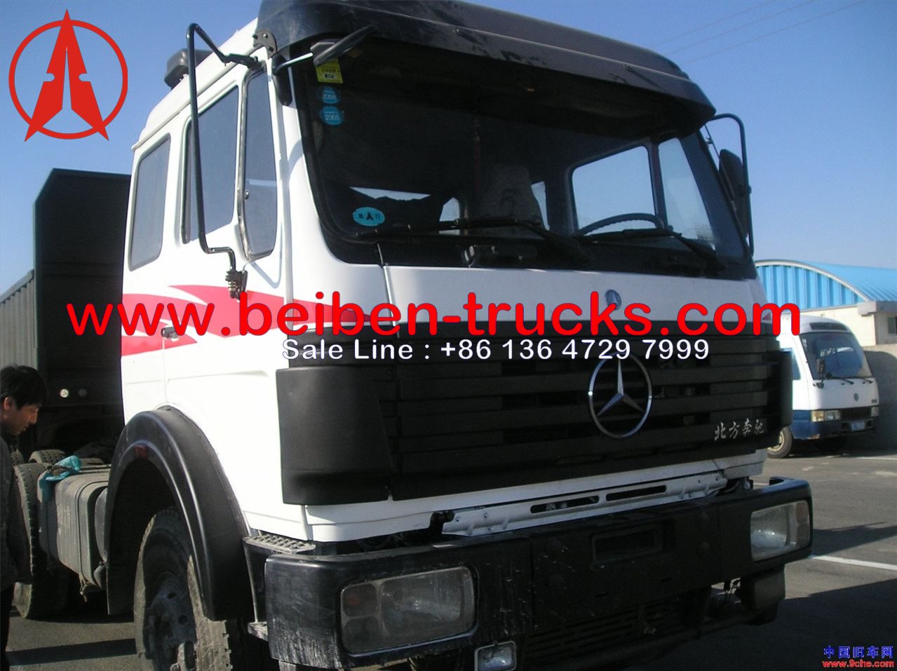 camión tractor beiben en stock