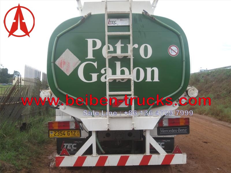 china beiben fuel tanker in gabon