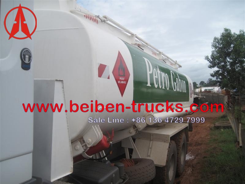 china beiben fuel tanker in gabon