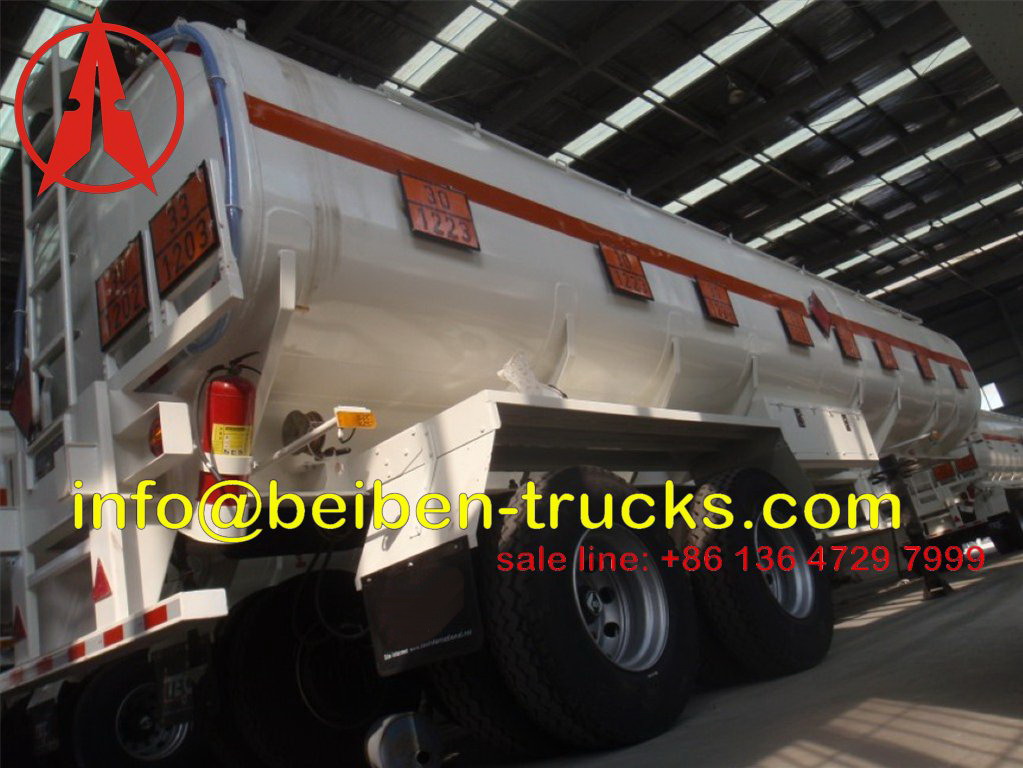 fuel tanker semitrailer for afria 