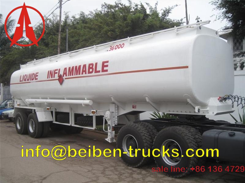 fuel tanker semitrailer for afria 