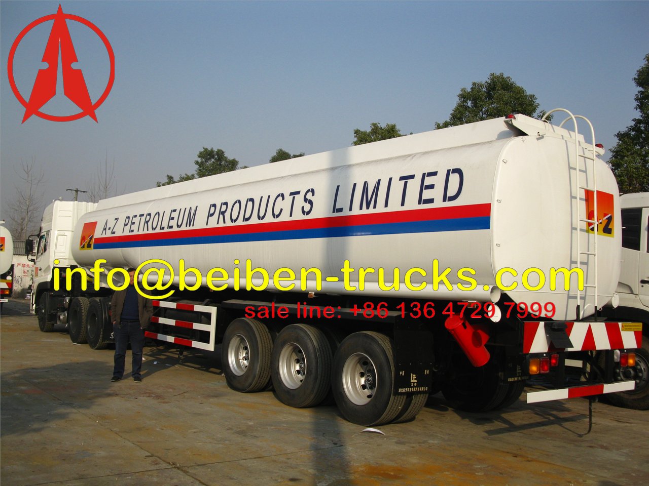 nigeria fuel tanker semitrailer supplier