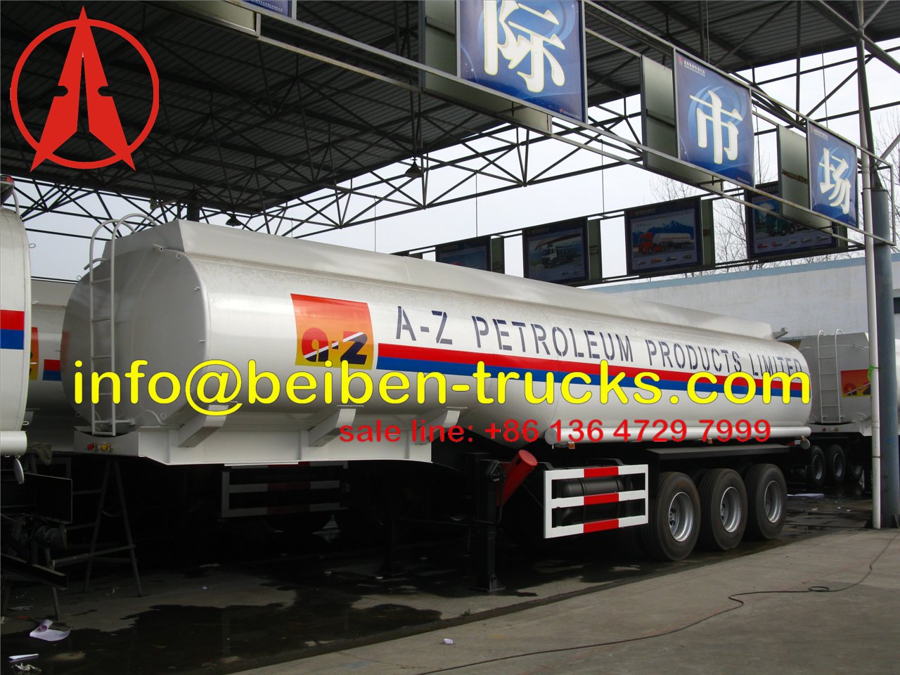 nigeria fuel tanker semitrailer supplie