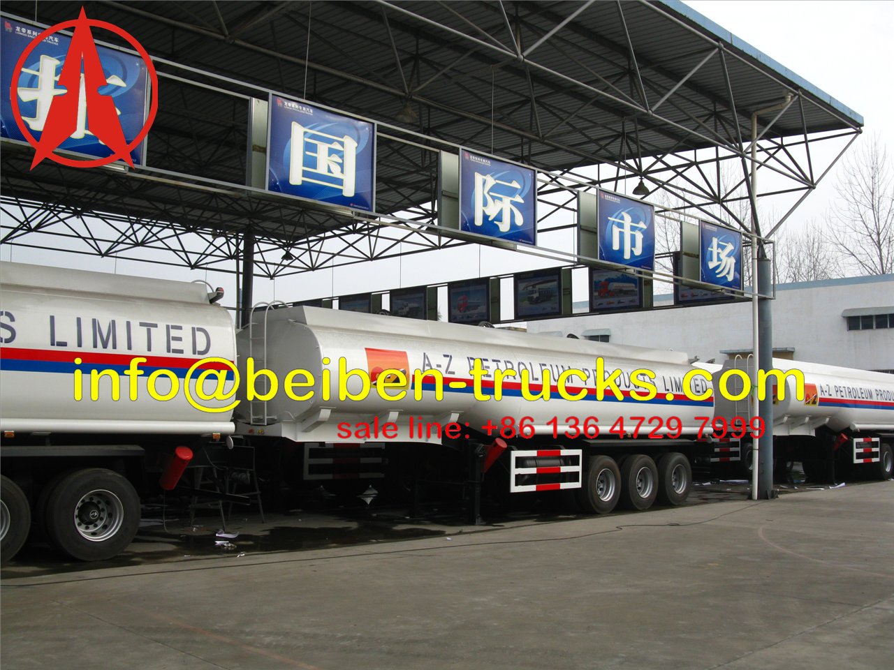 nigeria fuel tanker semitrailer supplie