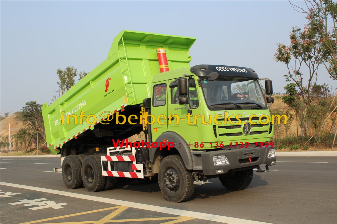 popular in africa factory heavy duty truck 6x4 dump truck