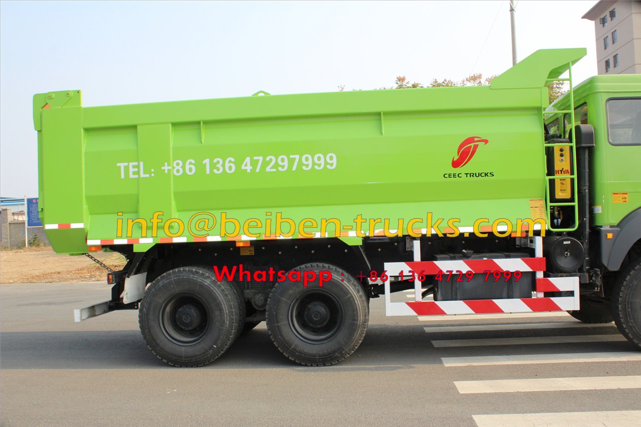 2015 New Heavy Duty Truck Beiben Dump Truck for Sale In Congo 