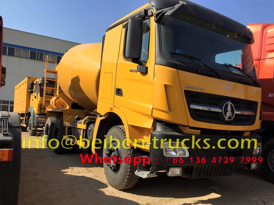 beiben V3 10 CBM concrete mixer trucks