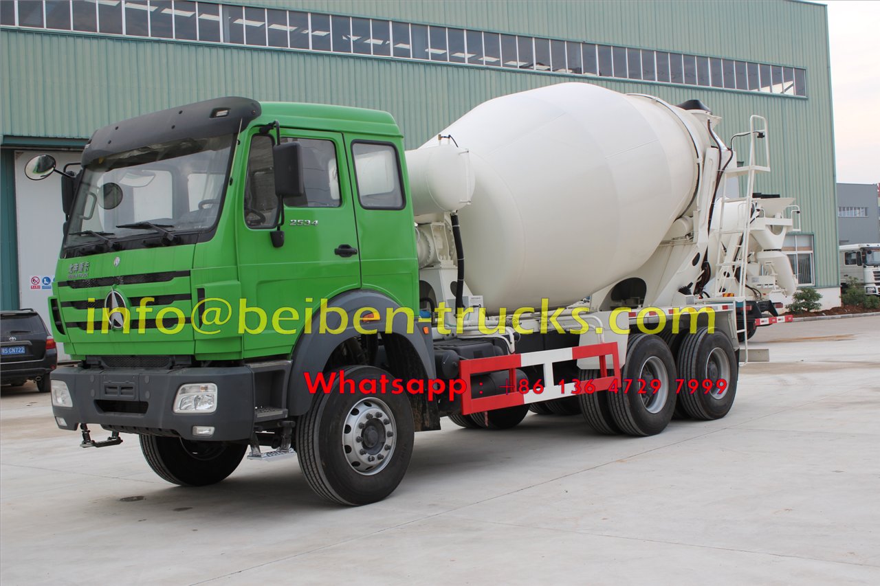 beiben 9 CBM concrete mixer truck manufacturer