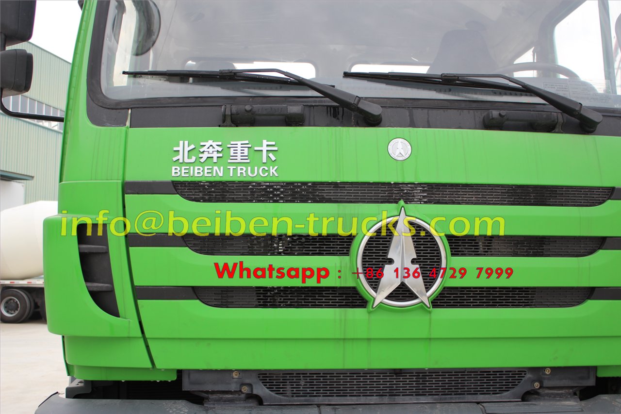 beiben 10 wheeler concrete mixer truck 