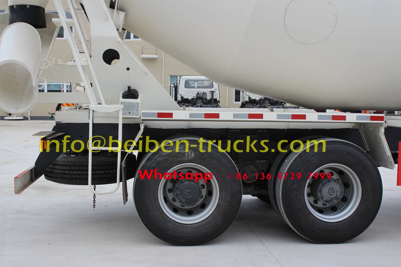 Military quality hot sale Beiben 6x4 5m3 capacity concrete mix truck