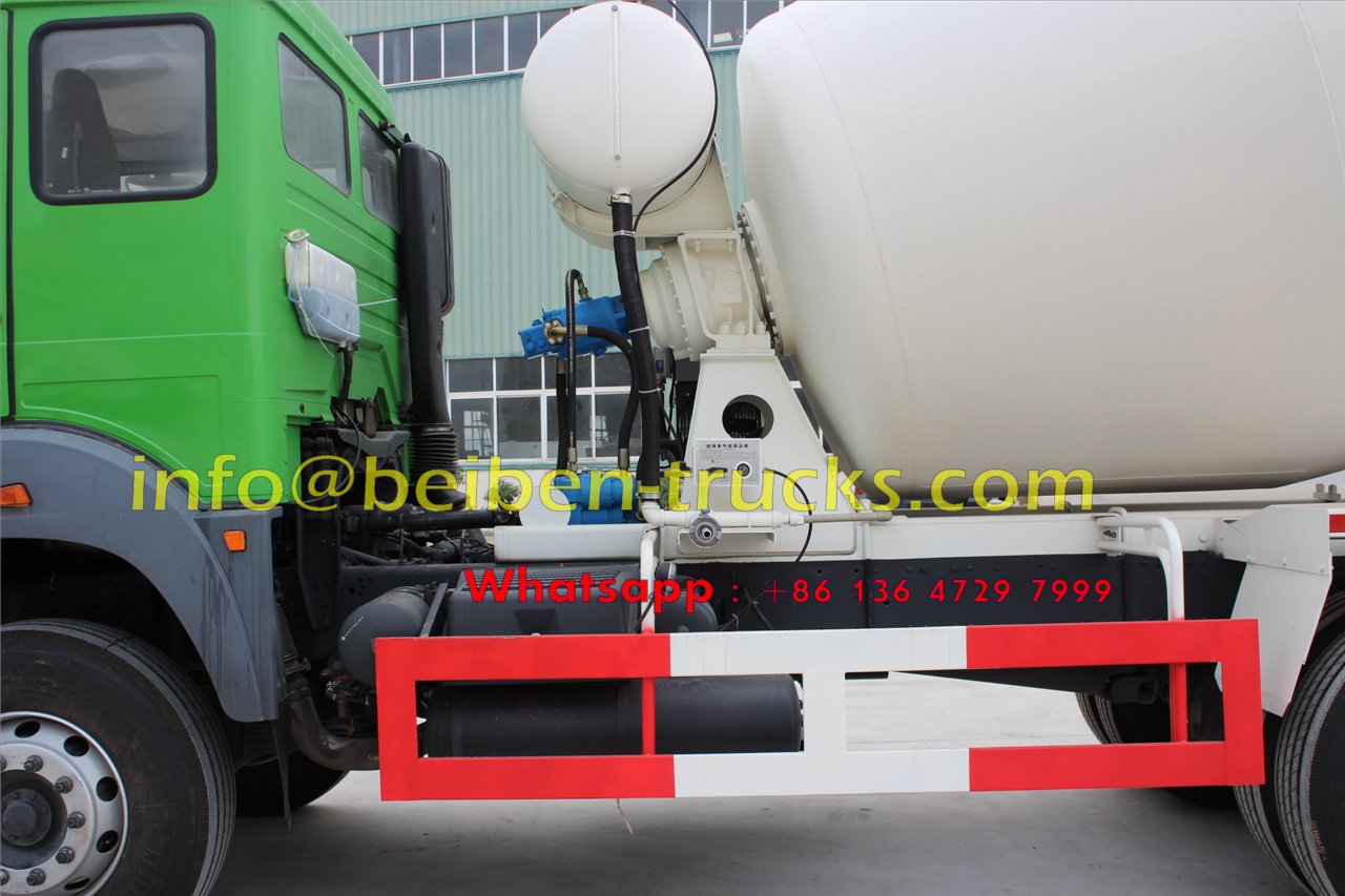 China high quality Beiben 6X4 concrete mixer truck for sale 