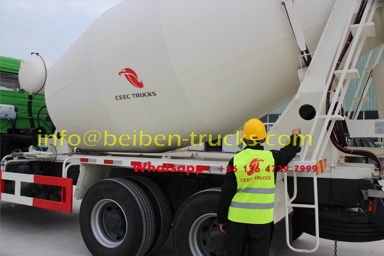 North Benz cement transit vehicle concrete mixer truck weight 