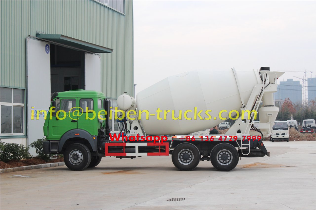 North Benz 6x4 self loading brand new cement mixer truck