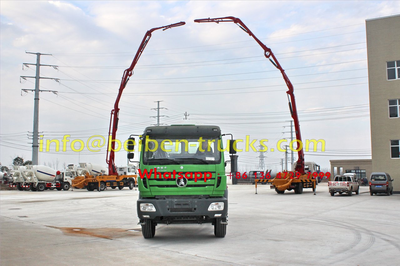 Famous brand Beiben 336hp concrete mixer truck cheap price 