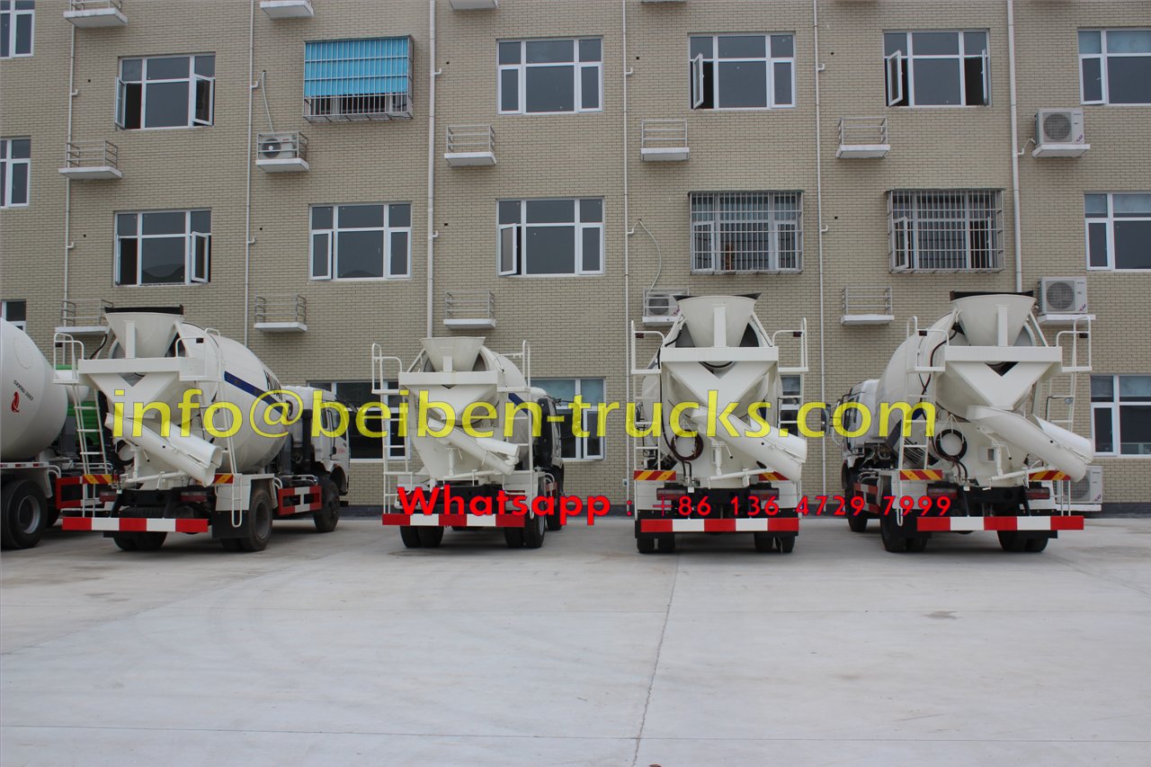 North benz 8cbm 6x4 concrete mixer truck sale in Africa