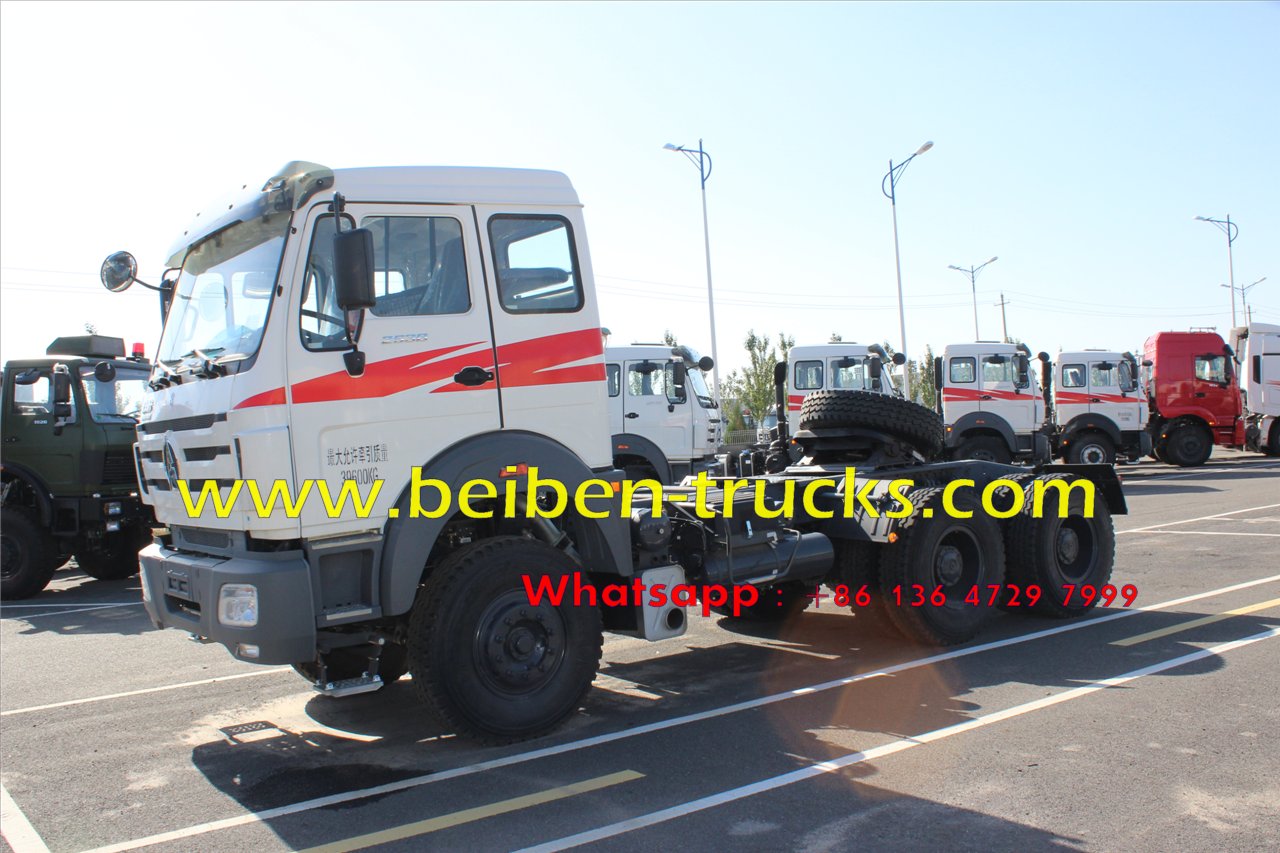 Beiben 2544 tractor truck supplier in china