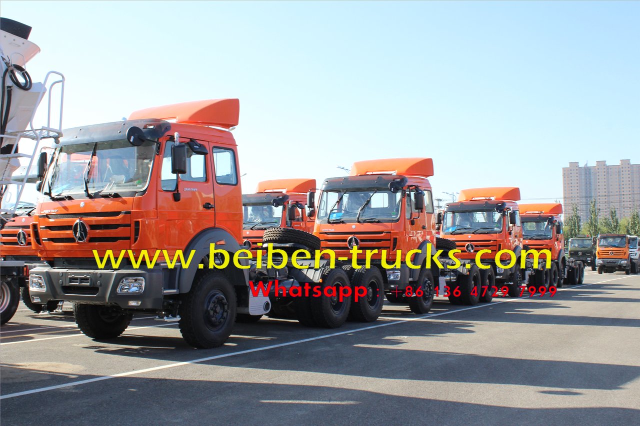beiben right hand drive 2638 tractor truck