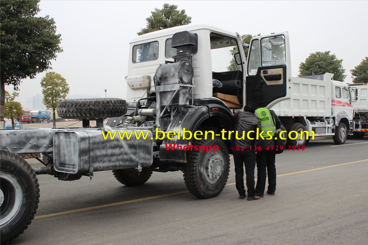 beiben 2534 off road tractor truck