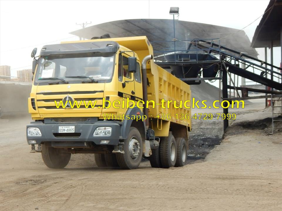 Best beiben 40 T dump truck supplier