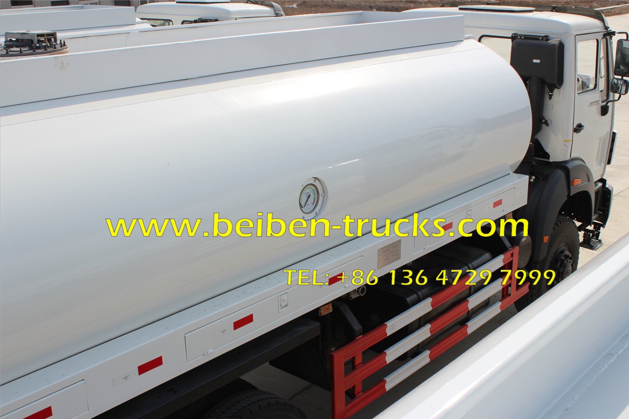 Kenya best quality beiben 20 CBM water truck supplier. 