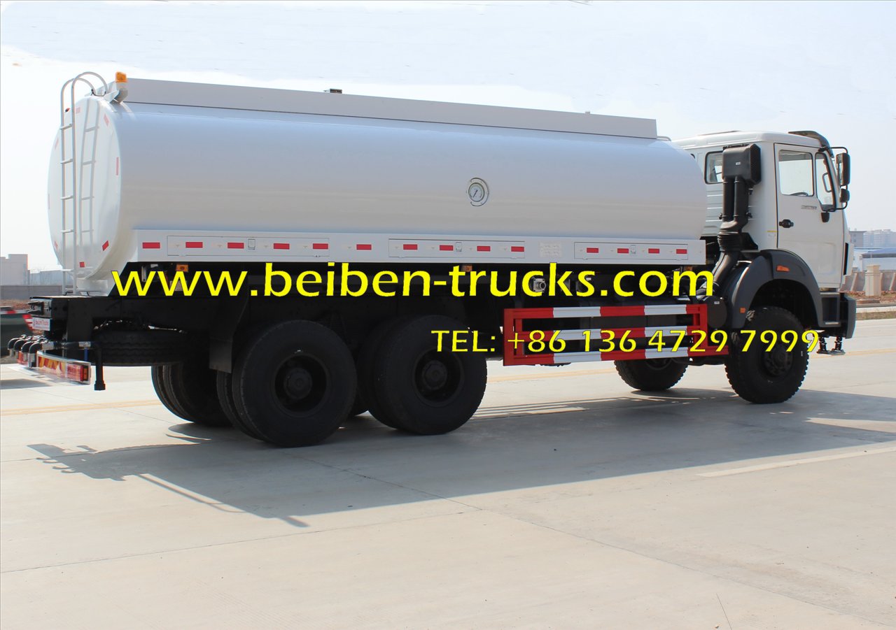 Beiben truck 6x4 NG80 water spray truck truck mounted water tank 