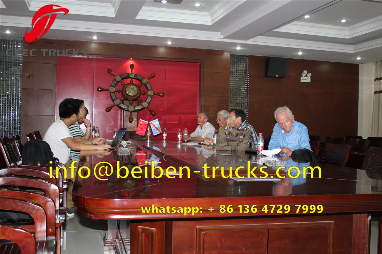  Belgium customer order beiben truck