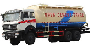 beiben 2534 bulk cement truck