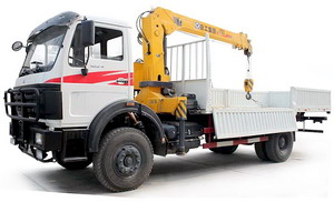 Beiben 6.3 T crane truck