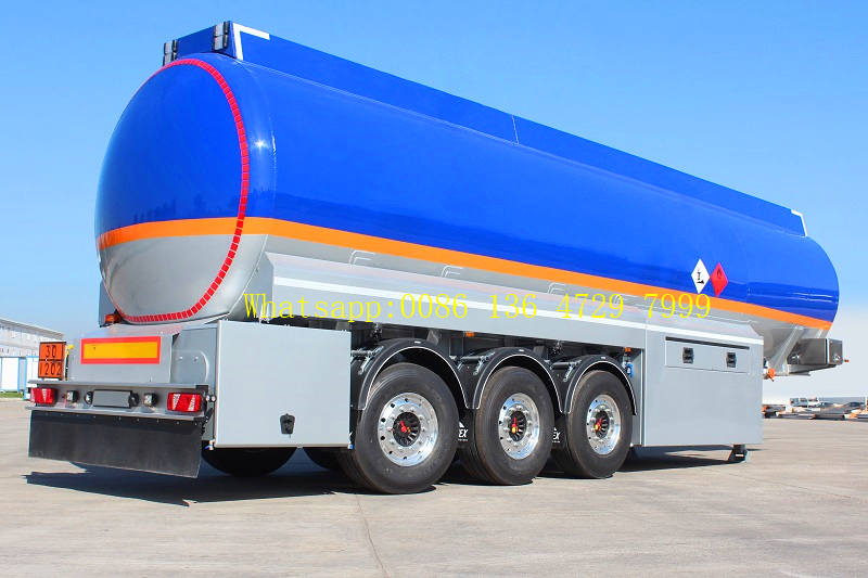 9000 gallon fuel tanker semi trailer 