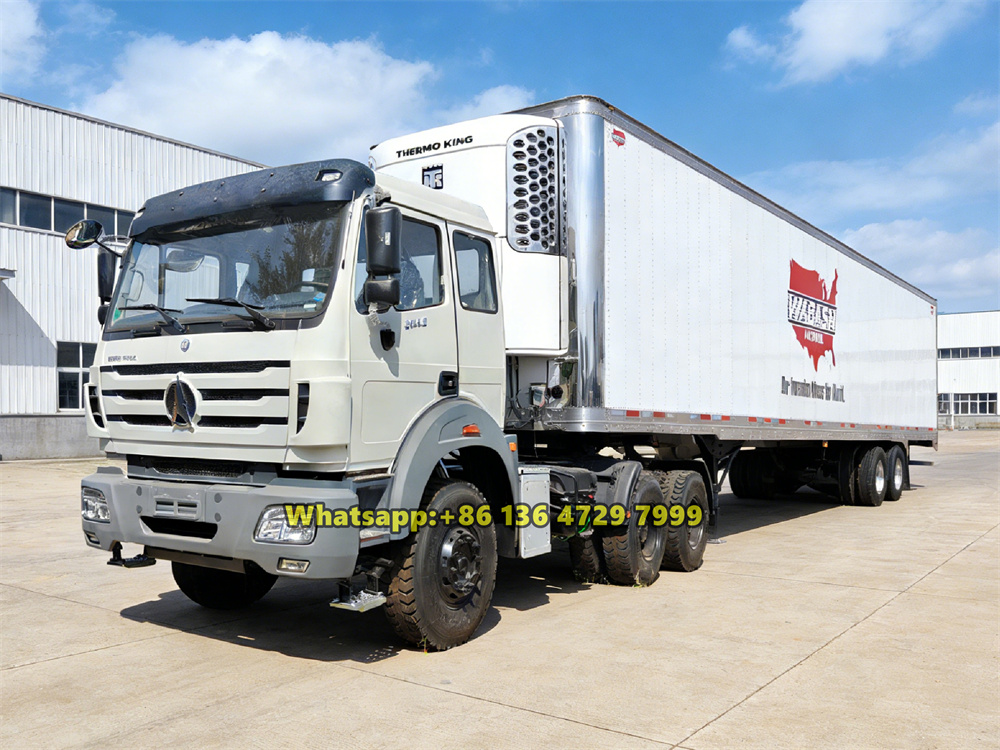Beiben 2642 tractor truck refrigerator unit Beiben 2642 tractor truck refrigerator unit