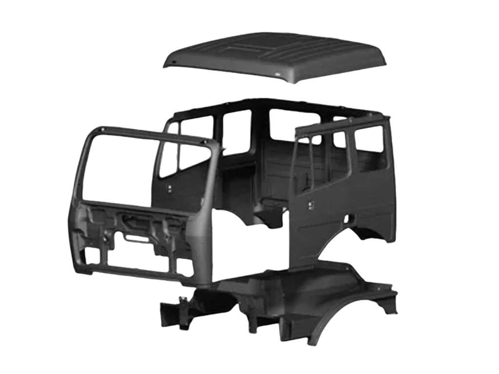 Complete NG80B truck cabin based on Mercedes Benz technology Complete NG80B truck cabin based on Mercedes Benz technology