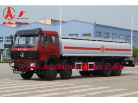 china north benz 8*4 fuel tanker truck price
