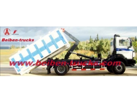 manufacturer for Beiben 4*2 hook lift truck