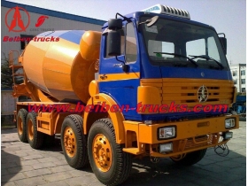 Beiben 8*4 14 CBM concrete mixer truck  supplier