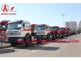 Military quality North Benz 2638 truck tractor Beiben 380hp haul truck  supplier