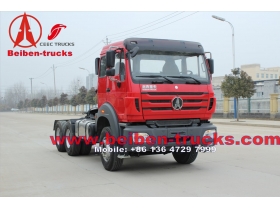 china World Famous North Benz tractor Truck with Mercedes Benz tractor truck technology 420hp Tractor truck with WEICHAI engine