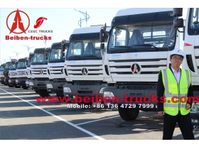 china Mercedes Benz Technology Beiben Truck 6x4 336hp 375hp V3 Tractor Truck