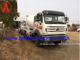 china beiben 2534 mixer truck manufacturer