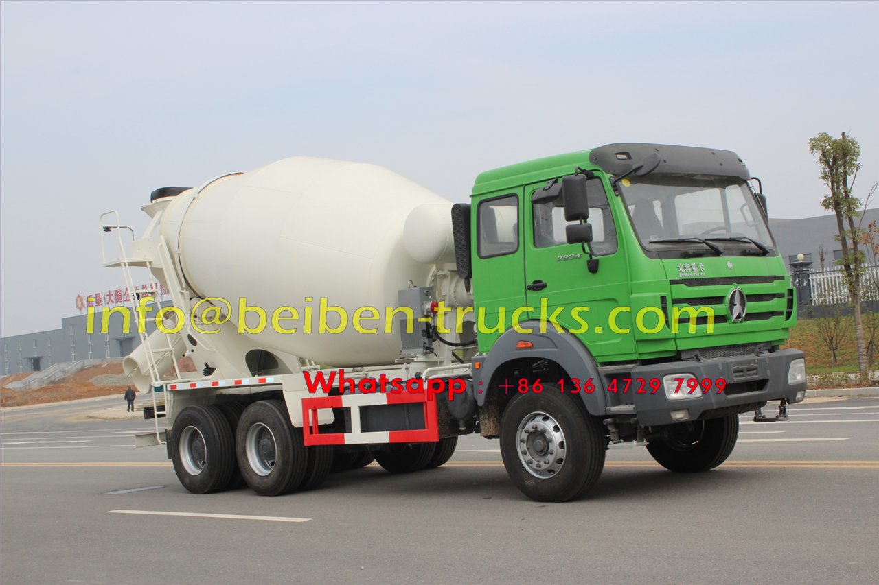 china beiben 2534 transit mixer truck