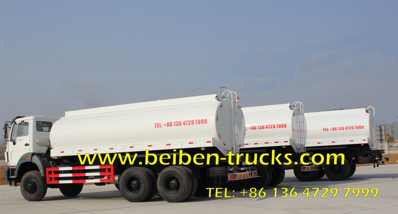 top china brand beiben 2638 off road water truck supplier